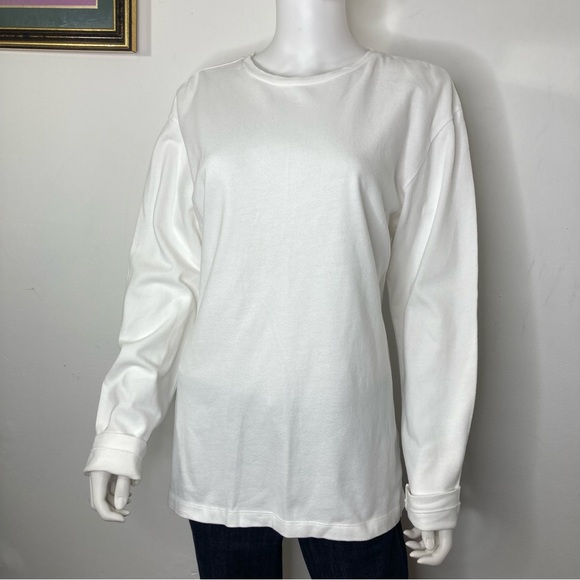 Old Navy women’s‎ long sleeve white T-Shirt - Picture 6 of 14